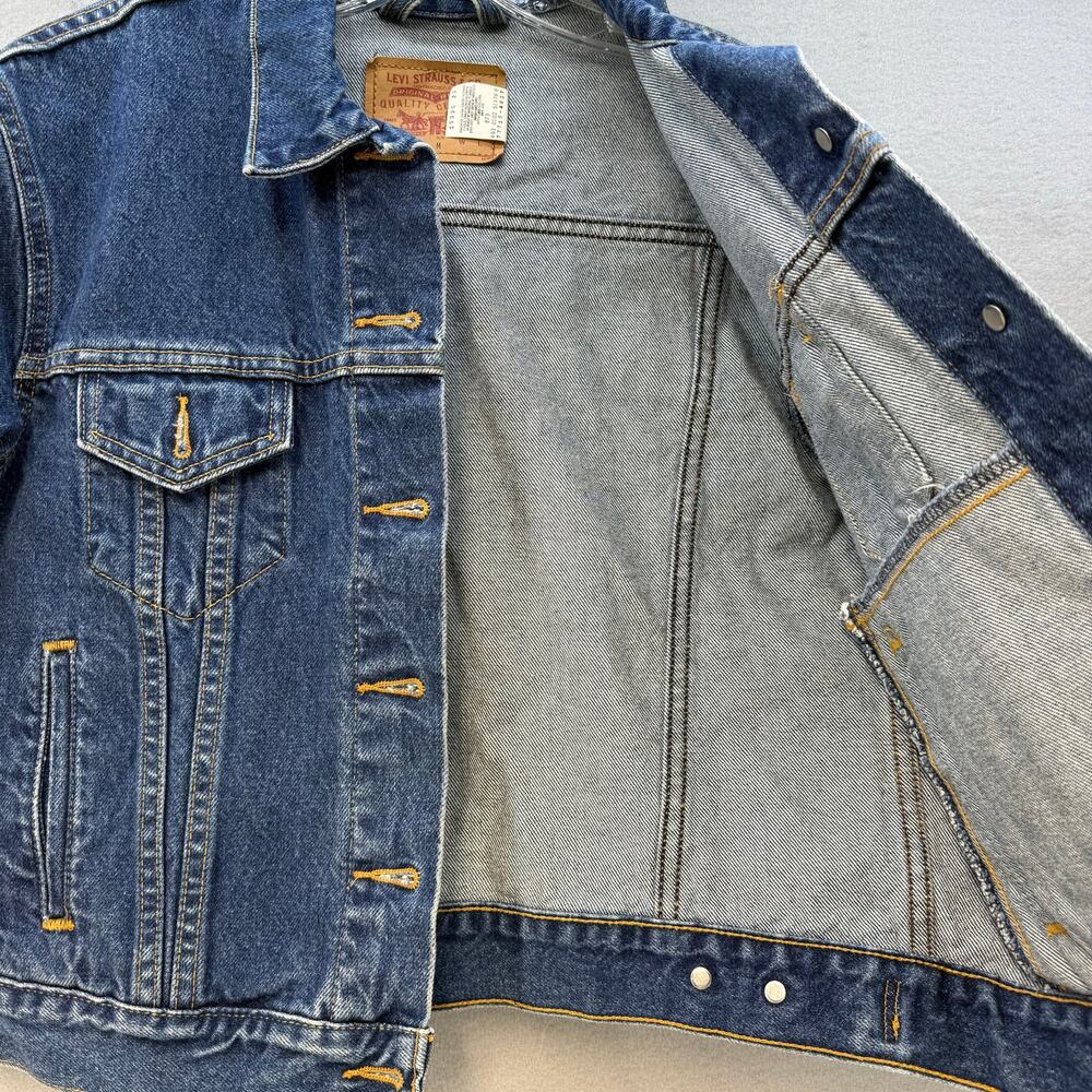 Levi's Denim Jean Jacket Women's M or M/S Classic Trucker Jacket EUC - Picture 5 of 9